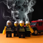 lego firemen photography